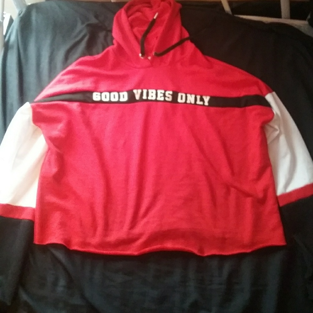 Crop top hoodie